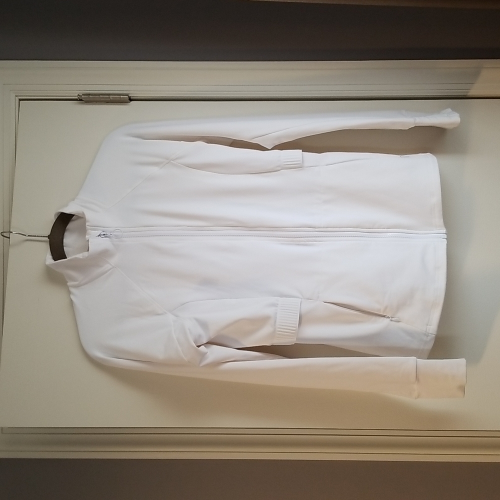 Like New Trinity White Fabletics Jacket- Medium